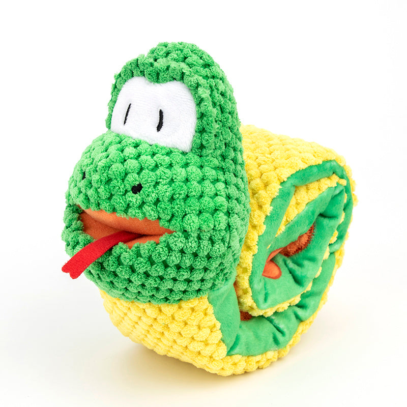 Snake Snuffle Toy Squeaky. Dog Stress Relief Game